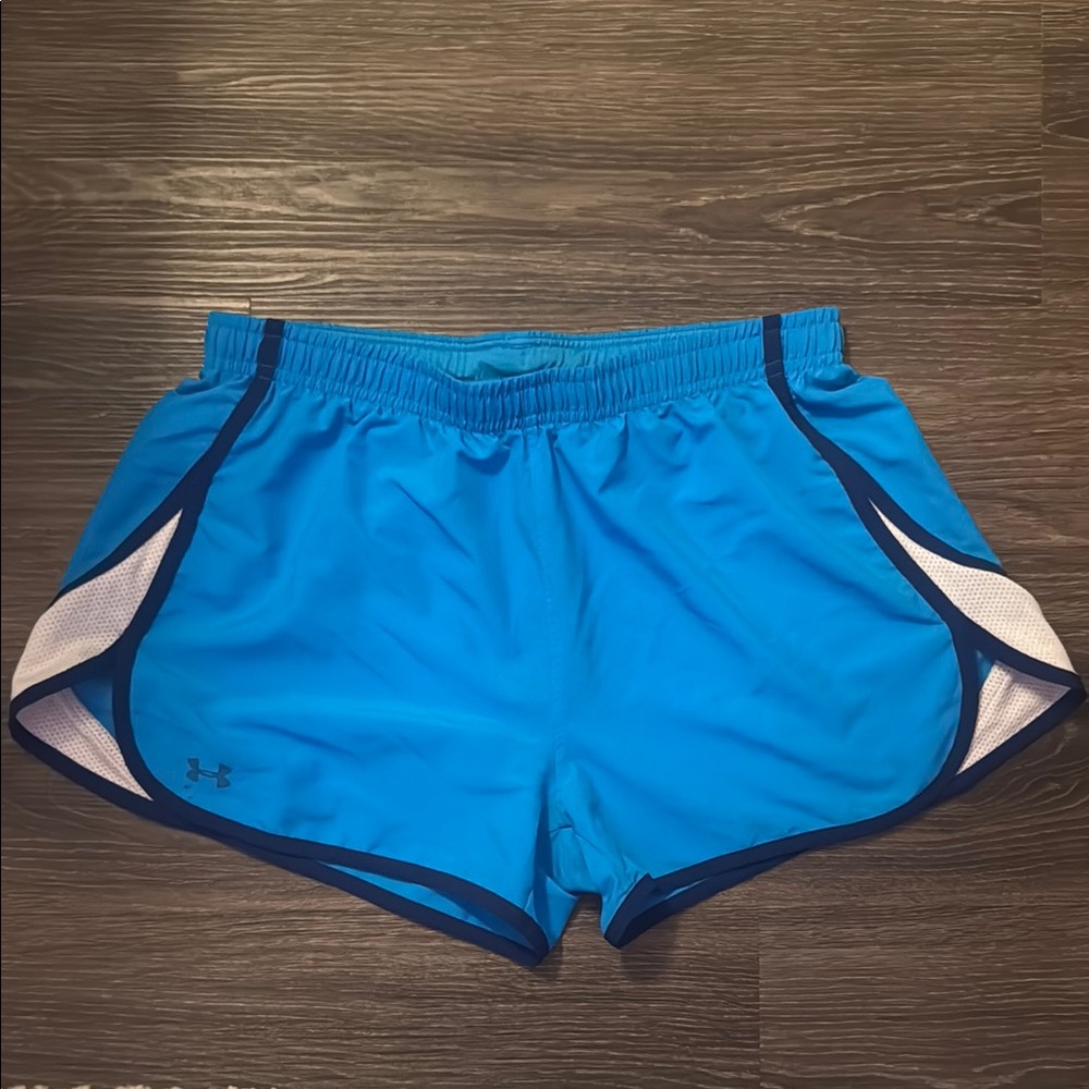 Under Armour Blue Athletic Shorts Size Small
